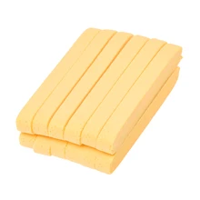 12 шт портативная сжатая губка для Очистка лица палка желтый