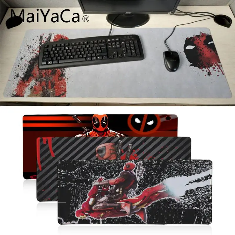 

MaiYaCa New Design deadpool comics online gamer play mats Mousepad anime Design Pattern Computer Mousemat Gaming Mouse Pad