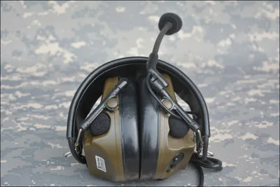 

TCA Tactical ComTac III (New Model) Single Com Pickup Noise Reduction Headset for tca TRI PRC-152 PRC-148 Walkie Talkie CB/OD