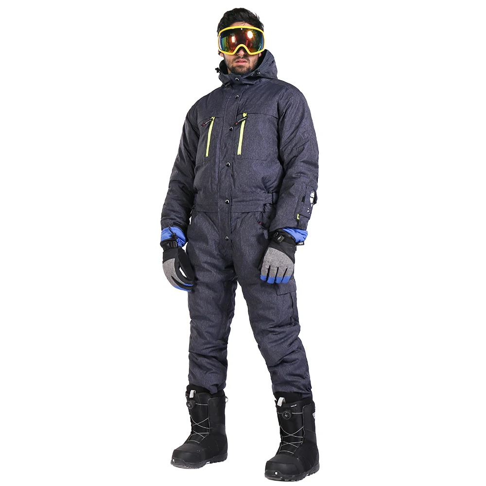 Saenshing Ein Stück Ski Anzug Männer Snowboard Overall Männer der Ski