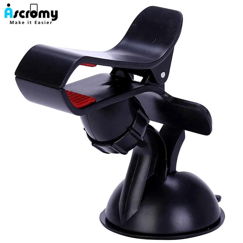 Ascromy-Universal-Windshield-Car-Phone-Holder-Suction-Cup-Car-Vehicle-Mount-Stand-Clip-For-iPhone-Xs-max-XR-Xiaomi-Redmi-Note-7 (8)