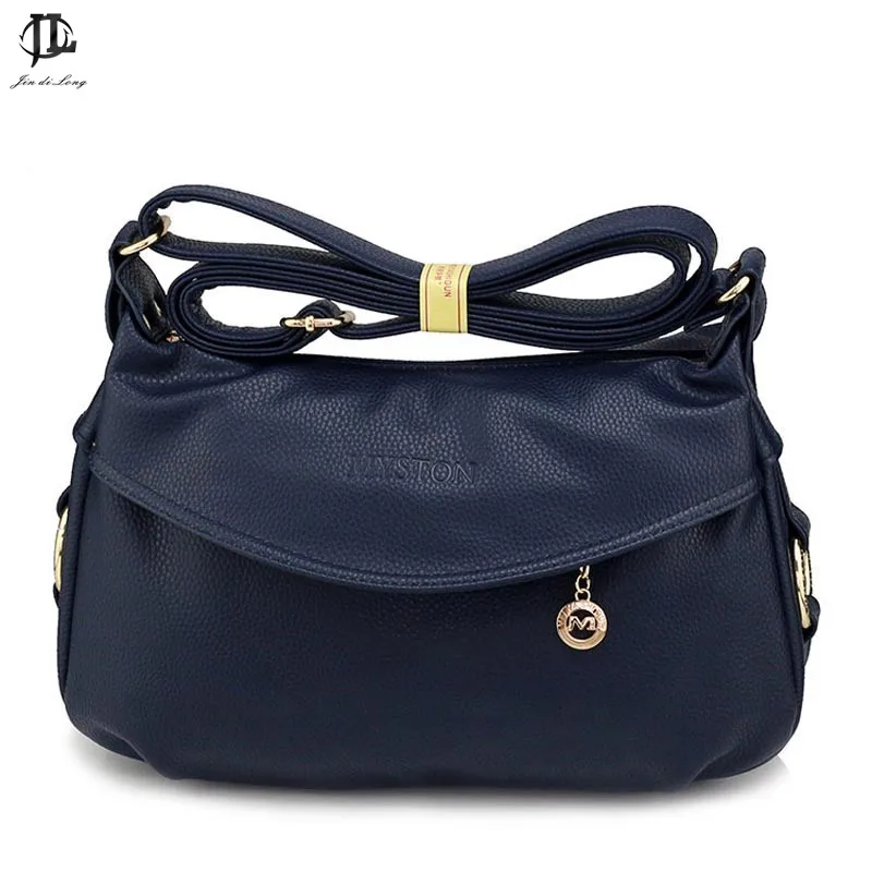 Brand French Stylish Design PU Leather Mum Crossbody Shoulder Bag Women&#39;s Messenger Bag Ladies ...