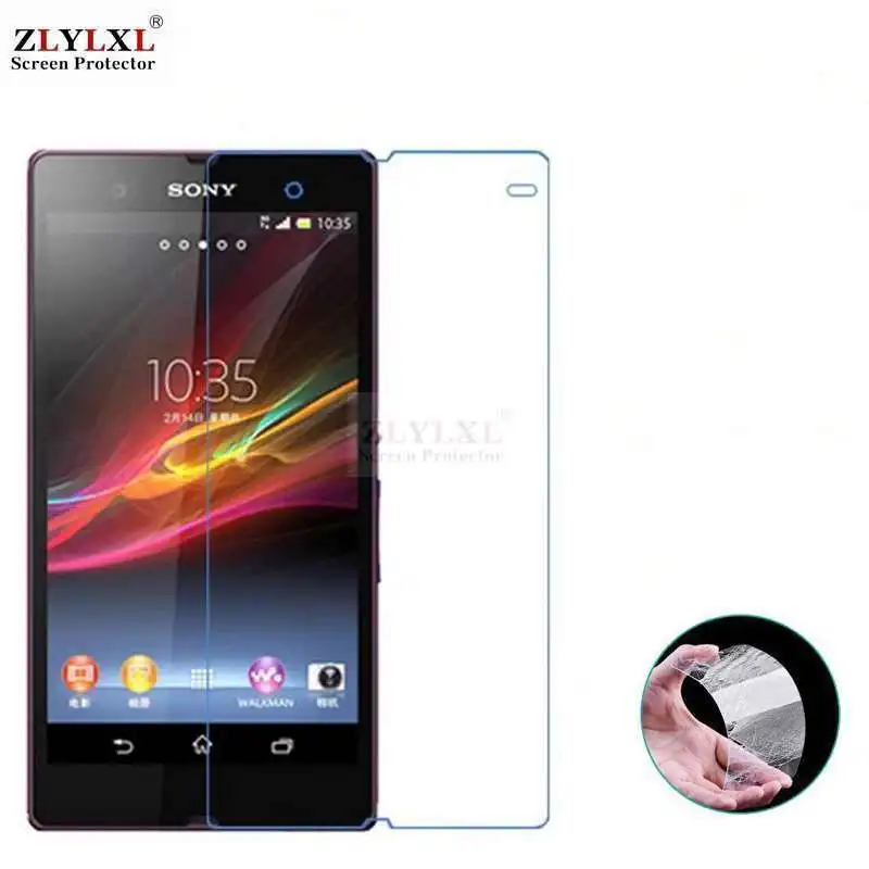 

2 pcs alot Tempered Glass for Sony Xperia Z L36H L36I C6603 screen protector
