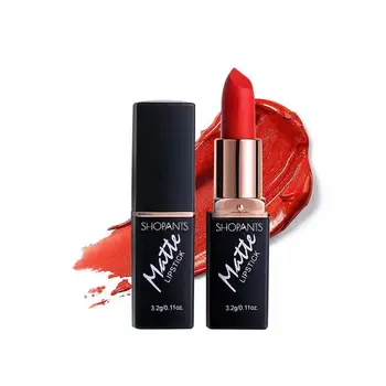 

12 Color Matte Lipstick Hydrating Waterproof Lipstick Nutritious Easy To Wear Long Lasting Soft Mist Makeup Lacquer Moisturizer