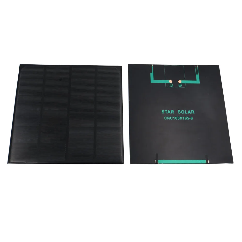 

2pcs Solar Module 6V 4.2W 720mA Portable Module DIY Small Solar Panel for Cellular Phone Charger Home Light Toy etc Solar Cell
