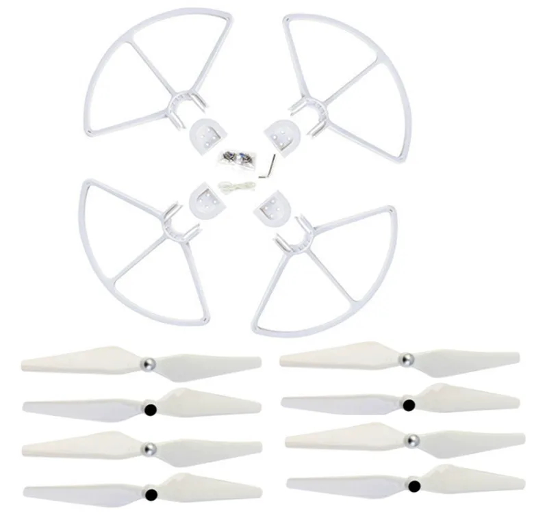 Bll Dji Phantom 3 Phantom 2 Phantom 1 Quadcopter Aereo 9450 Lama Autobloccante Bianca E Una Ghiera Di Protezione A Sgancio Rapido