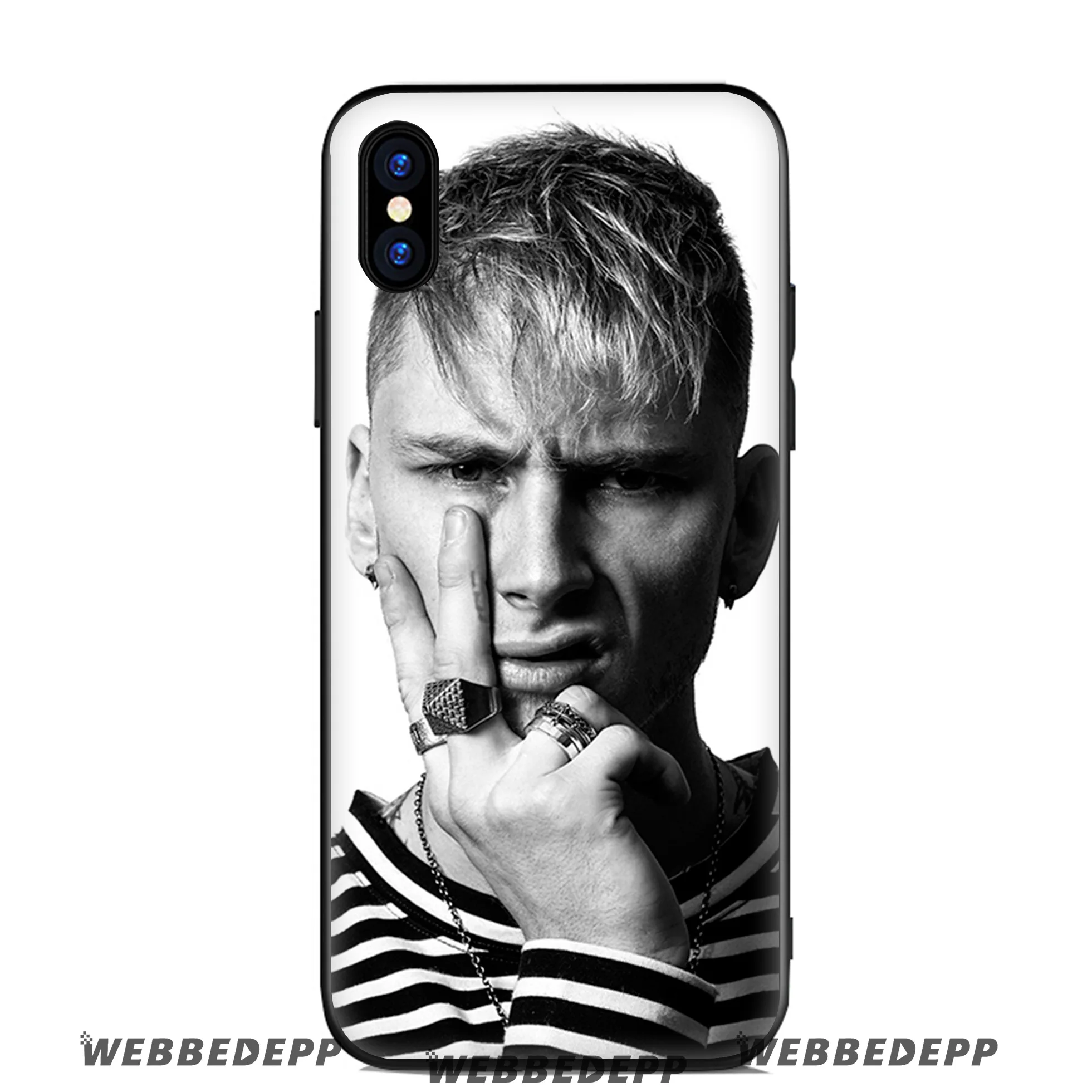 Webbedepp Machine Gun Kelly Mgk Soft Silicone Case For Apple Iphone 11 Pro Xr Xs Max X Or 10 8 7 6 6s Plus 5 5s Se Tpu Fitted Cases Aliexpress