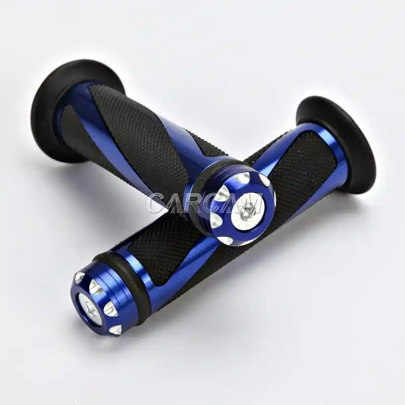 Синяя полоса 7/8 &quotруль мотоцикла ручки для Yamaha Honda Suzuki Kawasaki Triumph Buell KTM Ducati Can Am Vespa