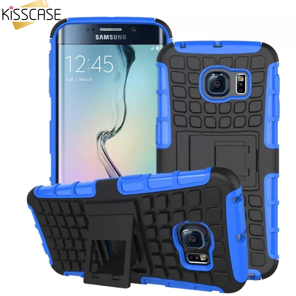 Защитный противоударный чехол KISSCASE для Samsung Galaxy S8 Plus S6 S7 Edge задняя крышка A5 A7 J7 J5 |