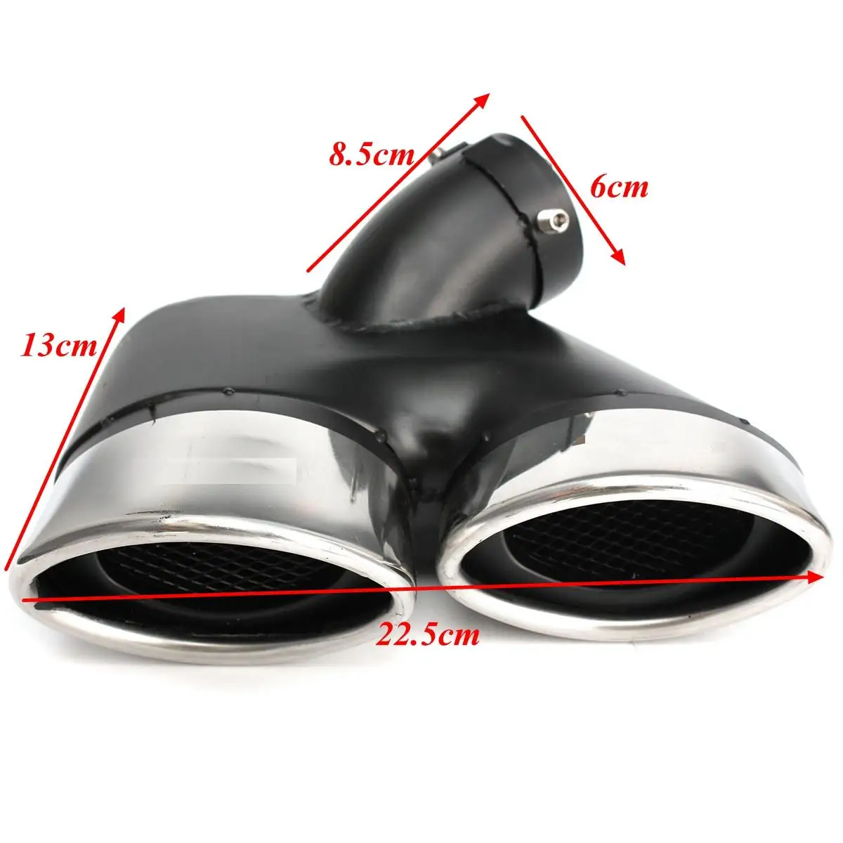 For Mercedes-Benz W211 E-Class E240 E280 E320 E350 E430 For AMG Pair Car Exhaust Tip Stainless Steel Muffler Pipe EU-W21128020