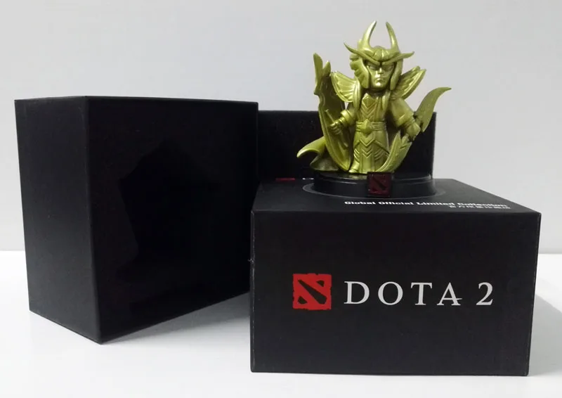  Gold Dota 2 Game 5pcs/set SNK Windranger Juggernaut Soul Guard Silence Model Figure PVC Collection 