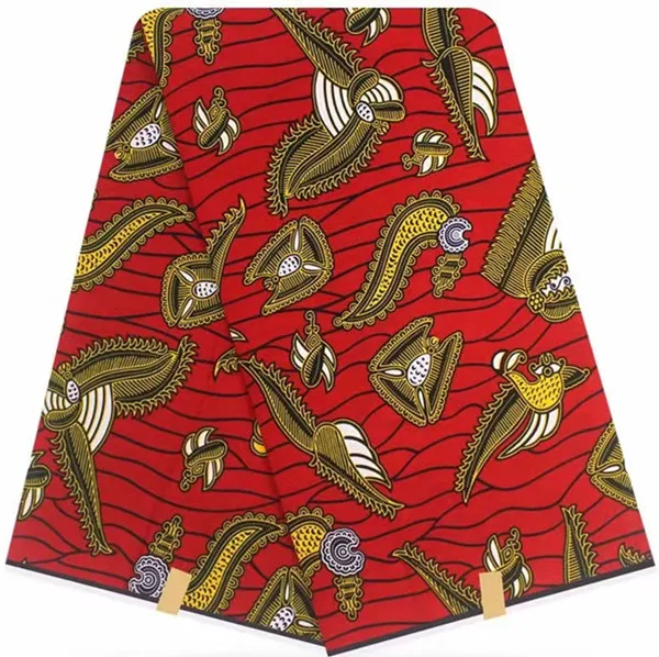 Tissus воск африканская восковая печатная ткань Высококачественная Анкара ткань африканская ткань для одежды 6 ярдов хлопковая ткань HH-B246 - Цвет: 32
