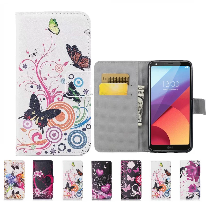 

Leather Phone Case Wallet Cover For LG G3 G4 Mini Stylus G5 G6 K5 K7 K8 K10 2016 V10 V20 V30 Leon H340 Flip Stand Shell Cover