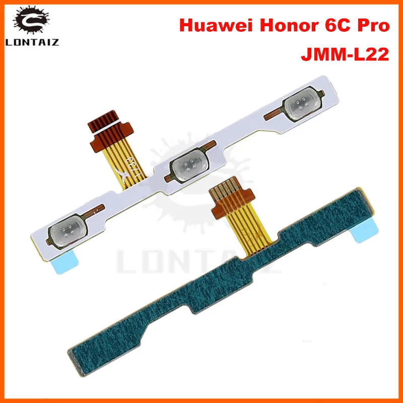 

For Huawei Honor 6C Pro Power Volume Side Key button Flex Cable Honor V9 Play On Off Switch Flex Cable Replacement Repair Parts