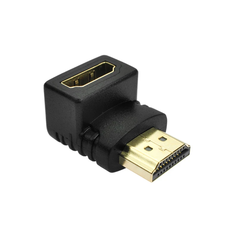 Jckel HDMI Мужской к HDMI Женский Кабель адаптер, преобразователь, удлинитель Угол 90 градусов для 1080P HDTV PC ноутбук HDMI конвертер адаптер