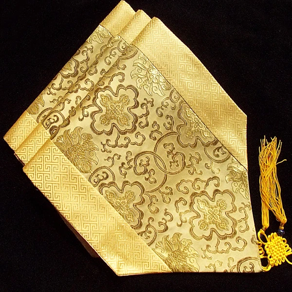 Удлиненная китайская скатерть в виде узкой полосы с кисточками прямоугольная винтажная столовая скатерть 3 размера защитные коврики