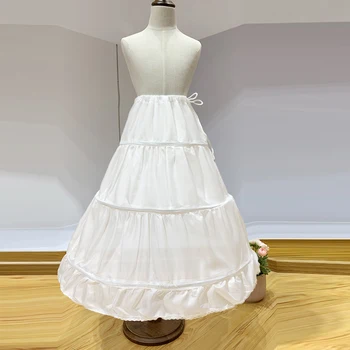 

Wedding Bridal Petticoat Hoop Crinoline Prom Underskirt Vintage Slip Girls PS06 45cm 55cm