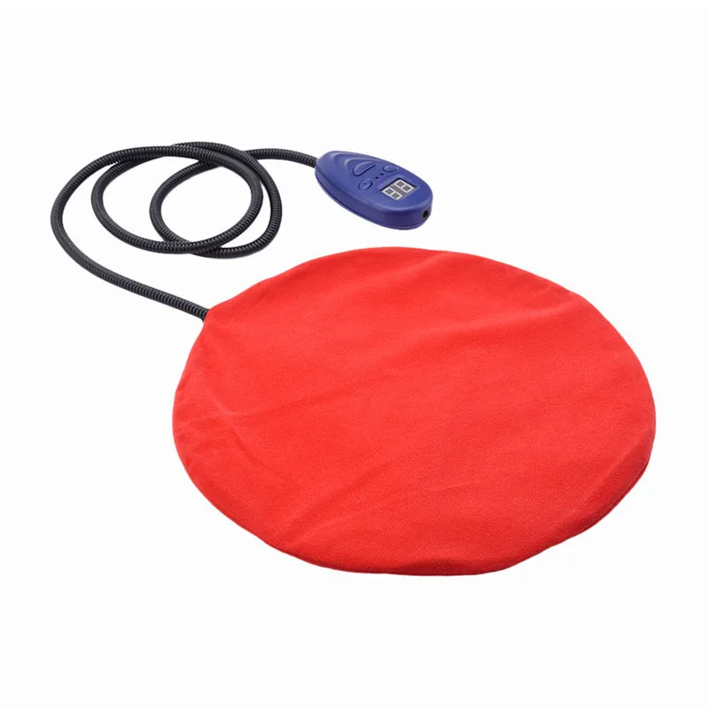 

IP67 12V Waterproof Winter Warm Round Pet Dog Heating Pad Electric Mats for Dog Cat Bunny Blanket Pet Mat Warm Products 2017