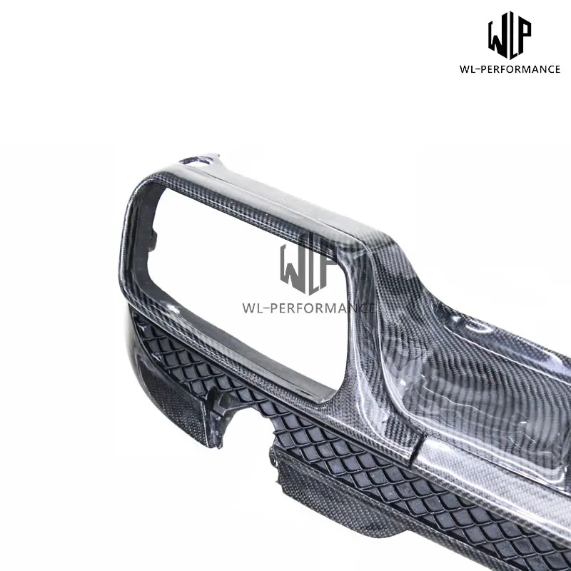 W212 карбоновый задний диффузор для губ, автомобильный Стайлинг для Mercedes-Benz E Class AMG, комплект для кузова автомобиля-UP
