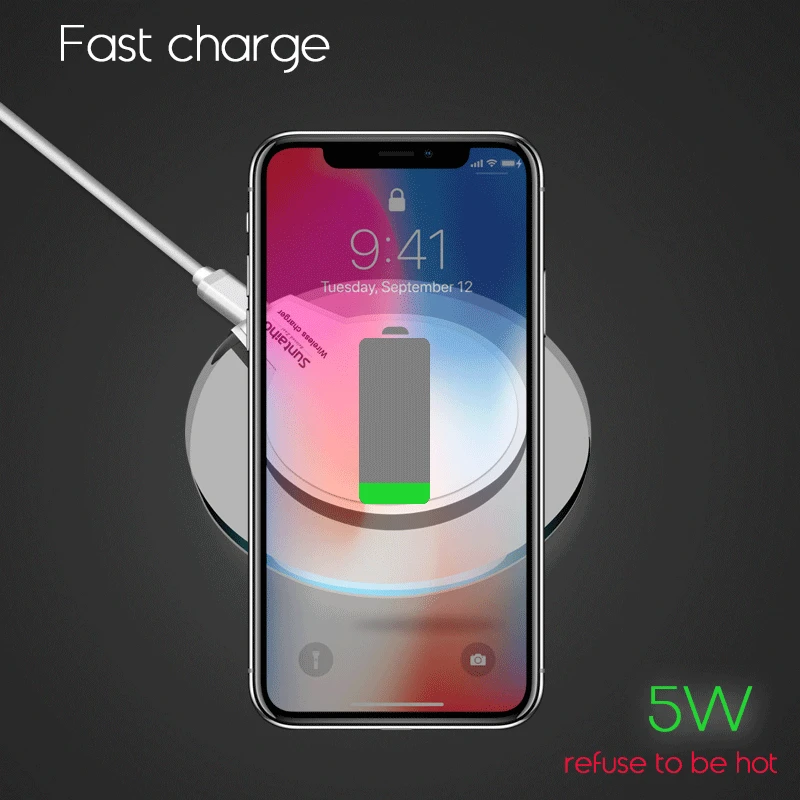 Quick Wireless Charger Suntaiho 5W 1A Quick Wireless Charging Stand for iPhone 8/X Samsung Note8/S8/S7/S6/Note5/edge Xiaomi mi9 Quick Wireless Charger Suntaiho 5W 1A Quick Wireless Charging Stand for iPhone 8/X Samsung Note8/S8/S7/S6/Note5/edge Xiaomi mi9