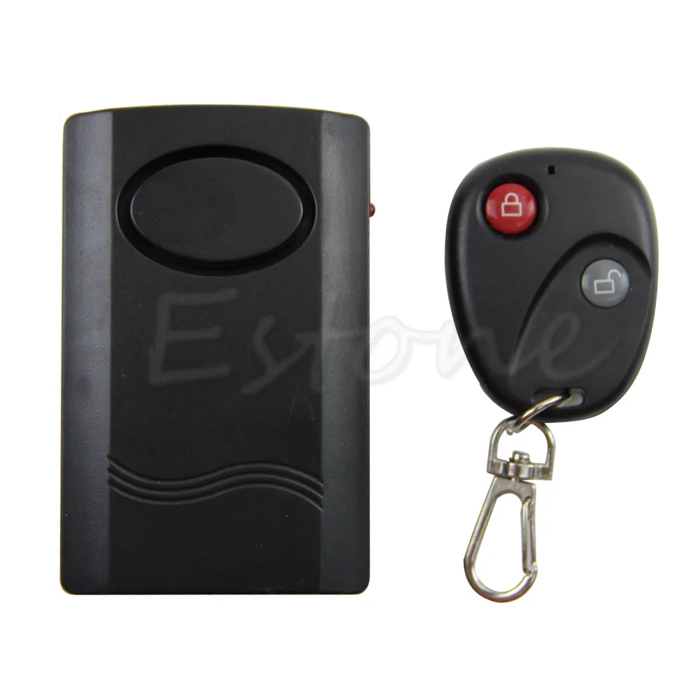 

Wireless Remote Control Door Window Vibration Security Detector Burglar Alarm