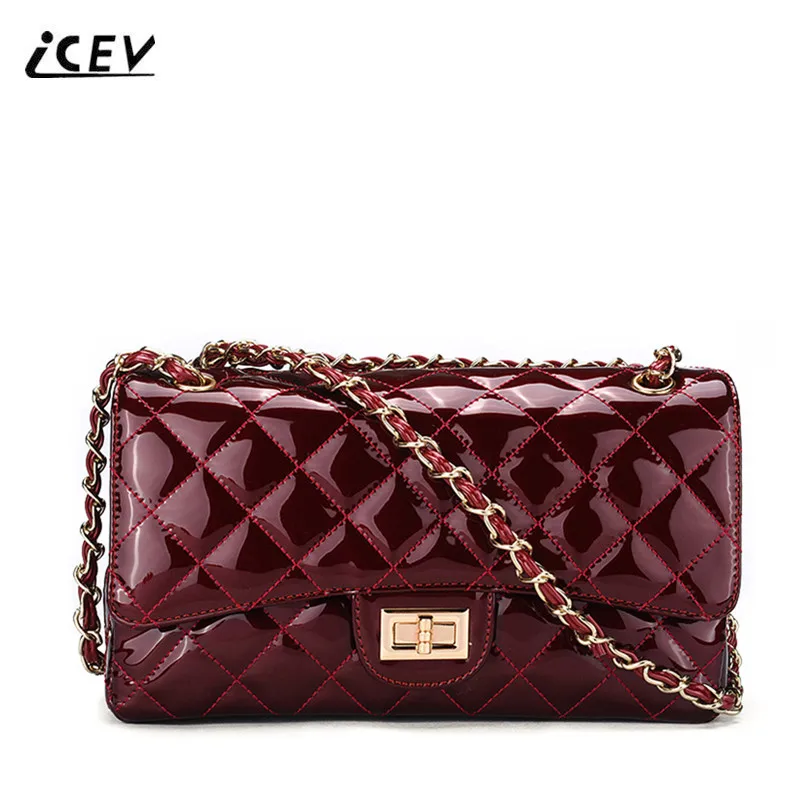 ICEV Fashion Crossbody Bags for Women Messenger Bag Quilted Luxury Handbag Designer Handbag High ...