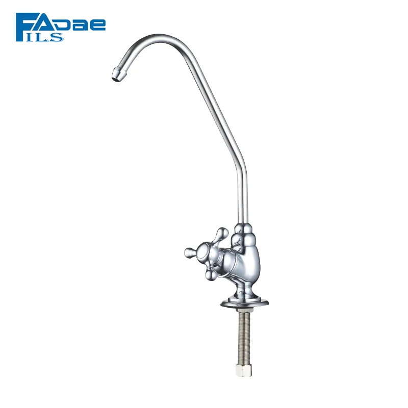 

Luxury Type Reverse Osmoss Ssystem Faucet used 1/4" supply tube ,three fork handle