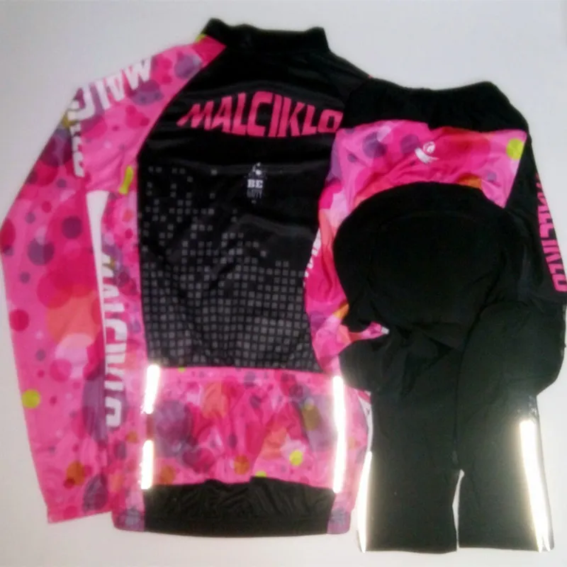 Женская велосипедная майка Malciklo 2018 Pro Maillot велосипедный комплект одежда для