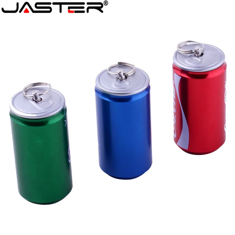 JASTER бутылка для напитков USB флеш накопитель 2 0 4 ГБ 8 16 32 64 Гб портативная карта