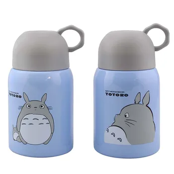 

Cute Stainless Steel Thermos Mug Thermo Animals Baby Child Cups Hot Water Bottle Cartoon Cat/Rabbit Vacuum Cup For Kids 240 ML