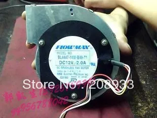 Для вентилятора центробежной турбины NMB 11028 12V 2.0A BL4447-04W-B49-71 + охлаждающий