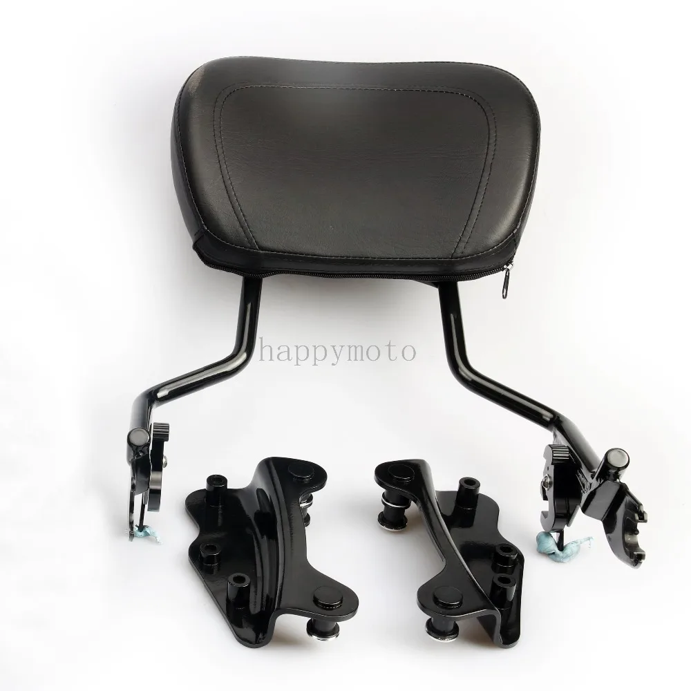 Аксессуары для мотоциклов Sissybar спинка + комплект Harley Touring Street Glide CVO 2009 2013 Черный|kit