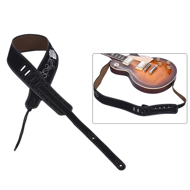 Acoustic Guitar Shoulder Strap Adjustable Guitar Strap Synthetic
