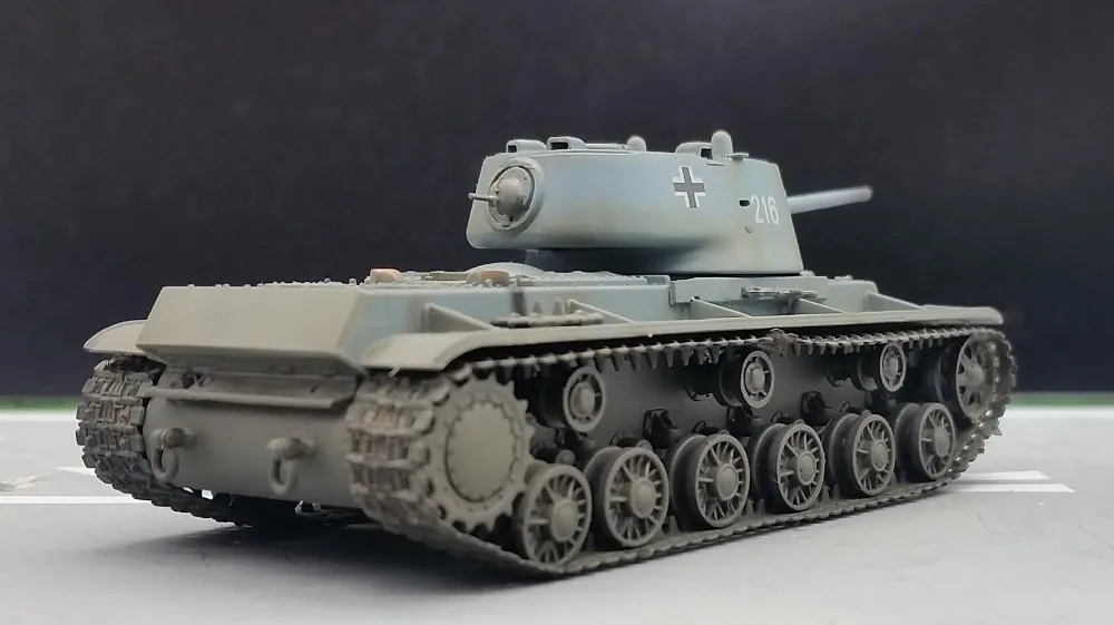 TRUMPETER 1: 72 НЕМЕЦКИЙ 1941 KV1 тяжелый танк модель 36293 избранная модель