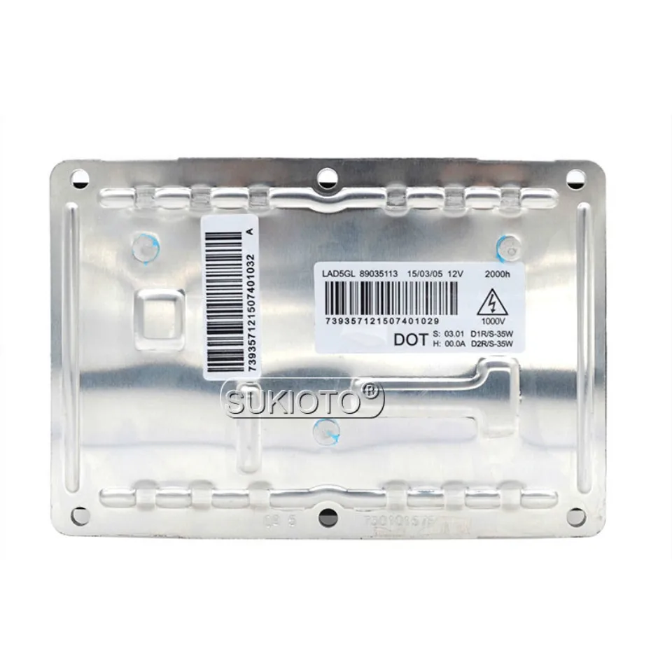 SUKIOTO Original D1S xenon hid kit 35W D1S Ballast kit D3S D2S OEM 4 PIN 12V XENON HID Power control Unit V-leo LAD5GL 89035113 (1)