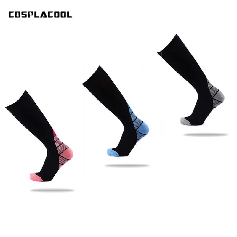 Мужские профессиональные Компрессионные носки [COSPLACOOL] дышащие для активного