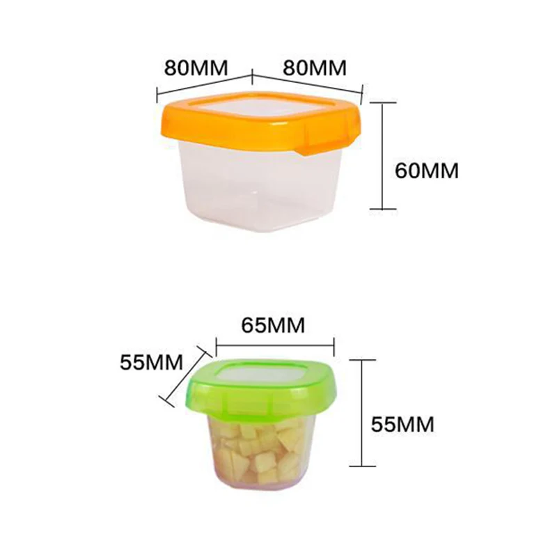 Портативный контейнер для хранения детского питания для малышей, контейнер для приготовления молока, пищевая добавка, свежая посуда для еды и закусок