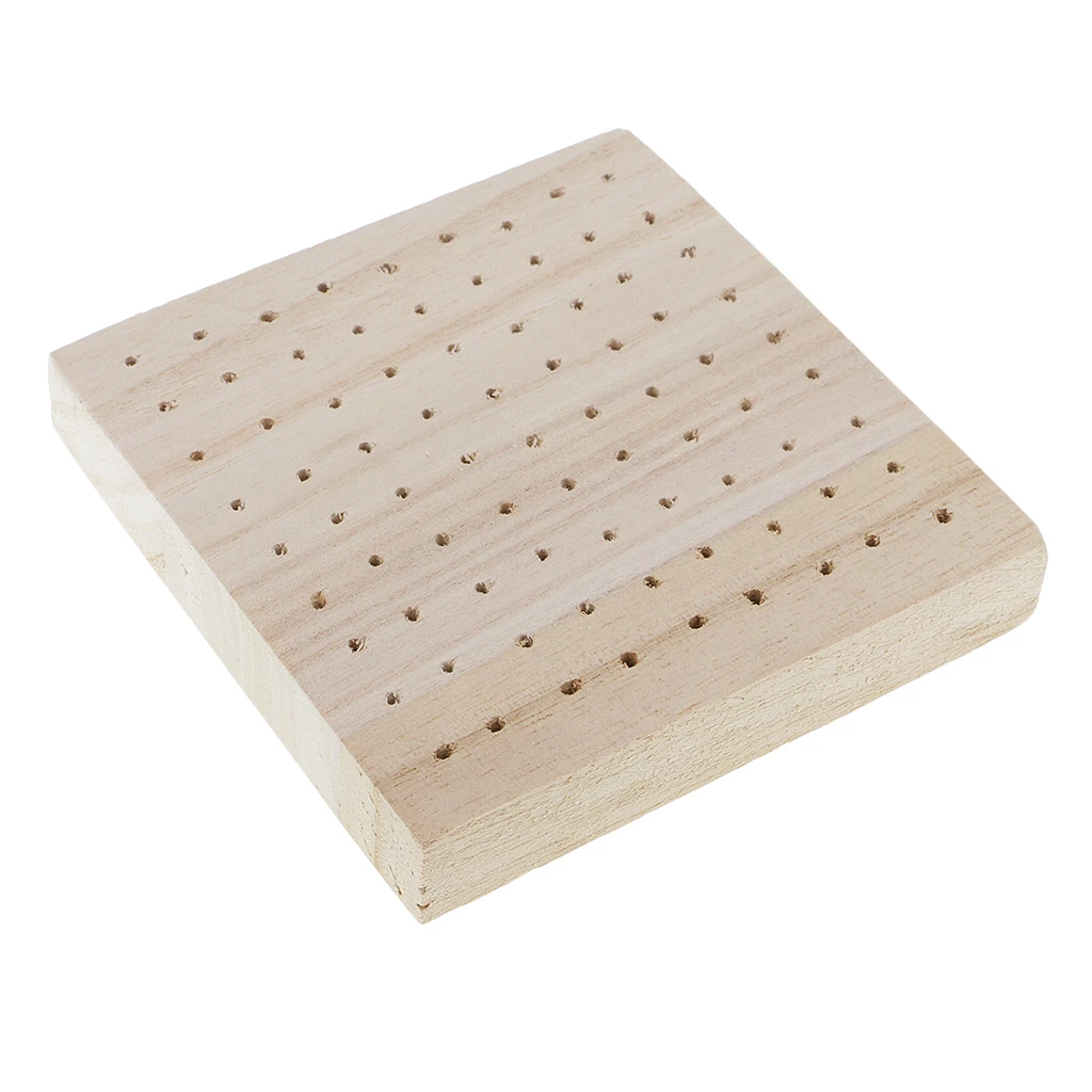 Wooden Model Color Base Plug Board Modeling Tools Hobby Painting Tools Accessory For Sculpture Clay Pottery Plate