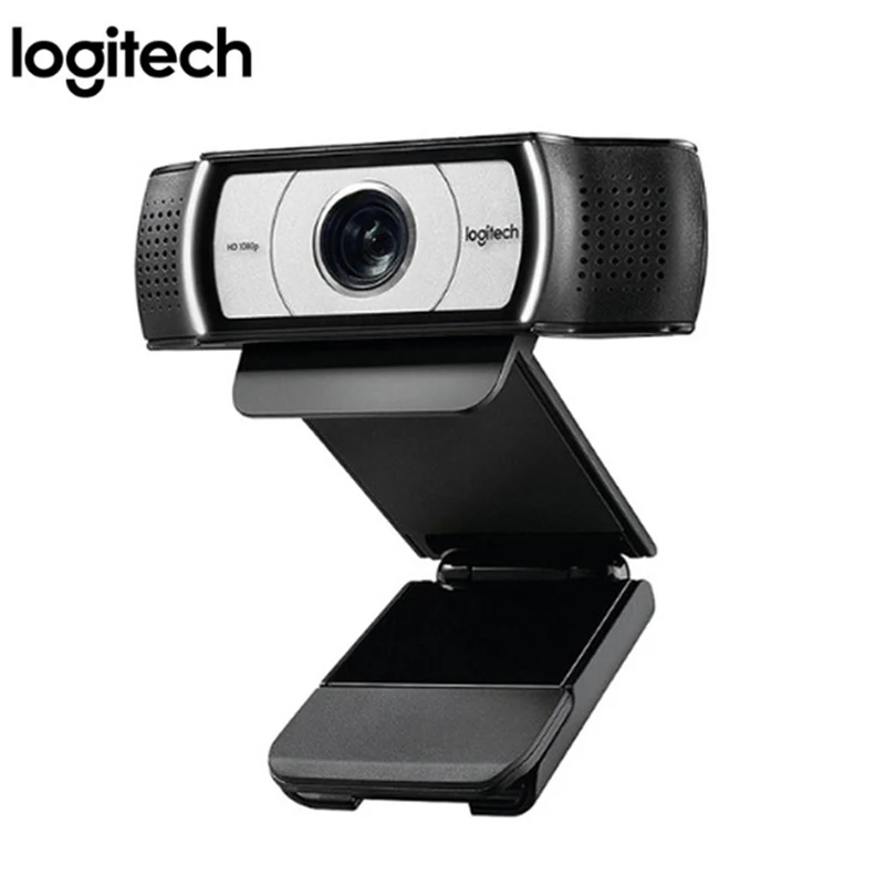 

Original Logitech C930e HD Smart 1080P Webcam with Cover for Computer Zeiss Lens USB Video camera 4 Time Digital Zoom Web cam