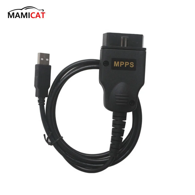 

New Version SMPS MPPS V13.02 V13 K CAN Flasher Chip Tuning ECU Programmer Remap OBD2 MPPS V13.02 Professional Diagnostic Cable