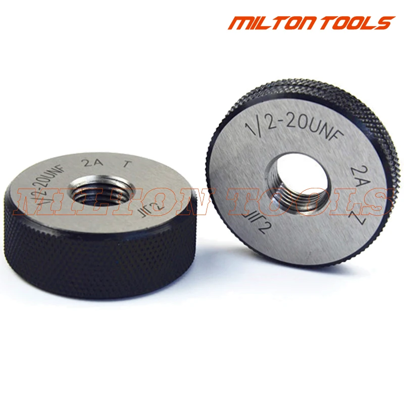 High Quality 1 2 unf 2a Thread Ring Gage T Z Tpi Thread Ring Gauge Go And No Go Ring Gauge 2pcs Set Gauges Aliexpress