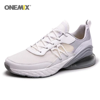 

ONEMIX Outdoor Sport Running Shoes Men Breathable Sport Shoes Women Jogging Shoes Shock Absorption Cushion Soft Midsole Free Run