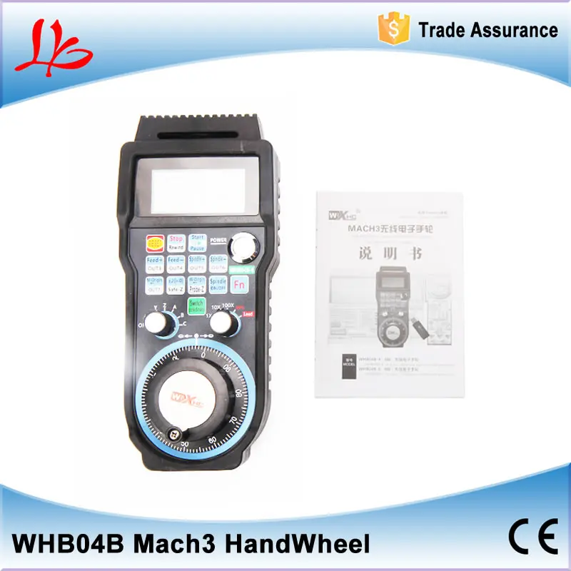 Wireless USB WHB04B-4 433MHZ CNC Handwheel WHB04B 4Axis Mach3 handwheel for CNC Machine