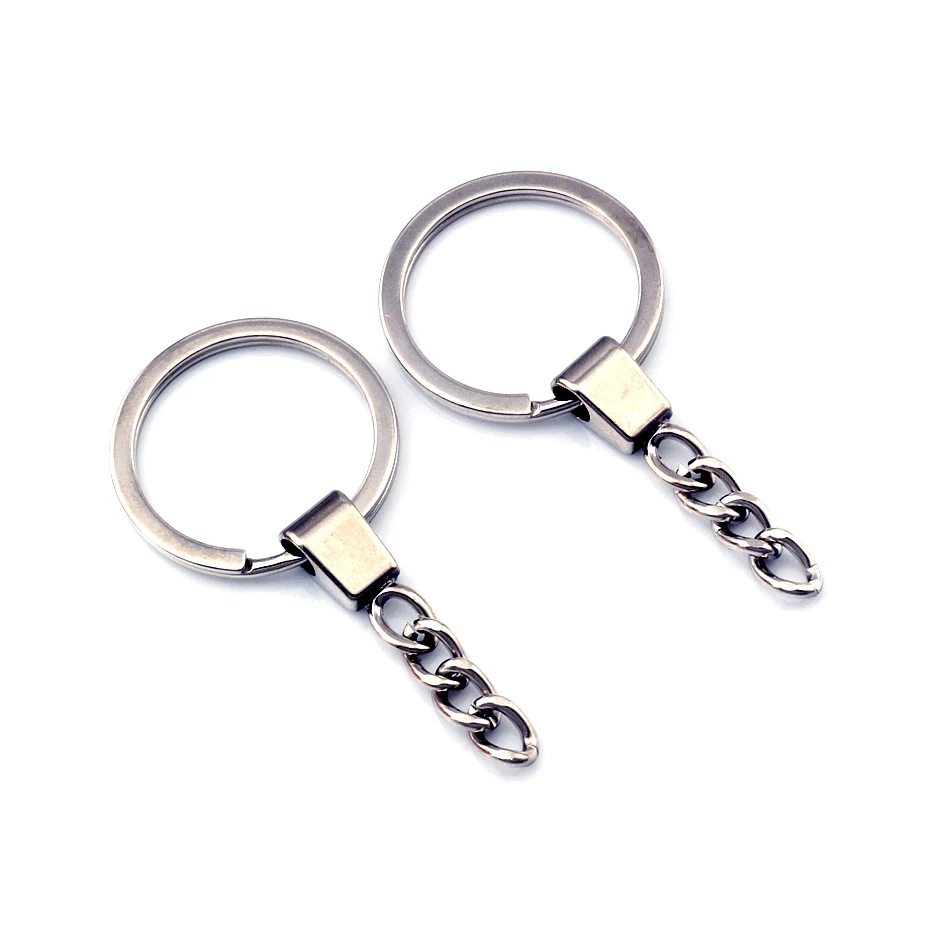 Antique Silver 50 шт. брелоки и Брелоки для ключей тусклый серебряный цвет и золото 6,2 см x 3 см(2 4/" x1 1/8") DIY ювелирных изделий Аксессуары для ключей - Цвет: Antique Silver