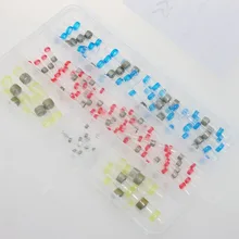 IZTOSS 100 шт. провода для пайки комплект разъема, sopoby припой уплотнение термоусадочный стыковой Комплект разъемов терминалы электрические кабельные наконечники в наборе для Waterp