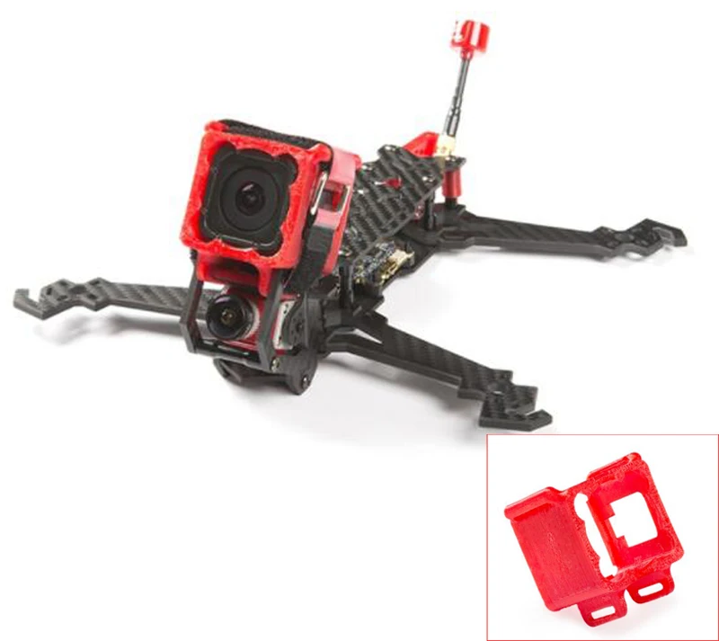 

1pc 3D Material Camera Protective Case Mount TPU Cam Cover Housing Cap Hood For Gopro Session FPV IX5 V3 XL V3 HL Frame Parts