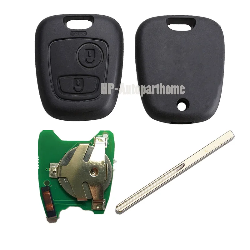 2 Button Remote Key Car Key Fob Case Replacement Shell Cover For Citroen C1 C2 C3 C4 XSARA Picasso For Peugeot 307 107 207 407 3