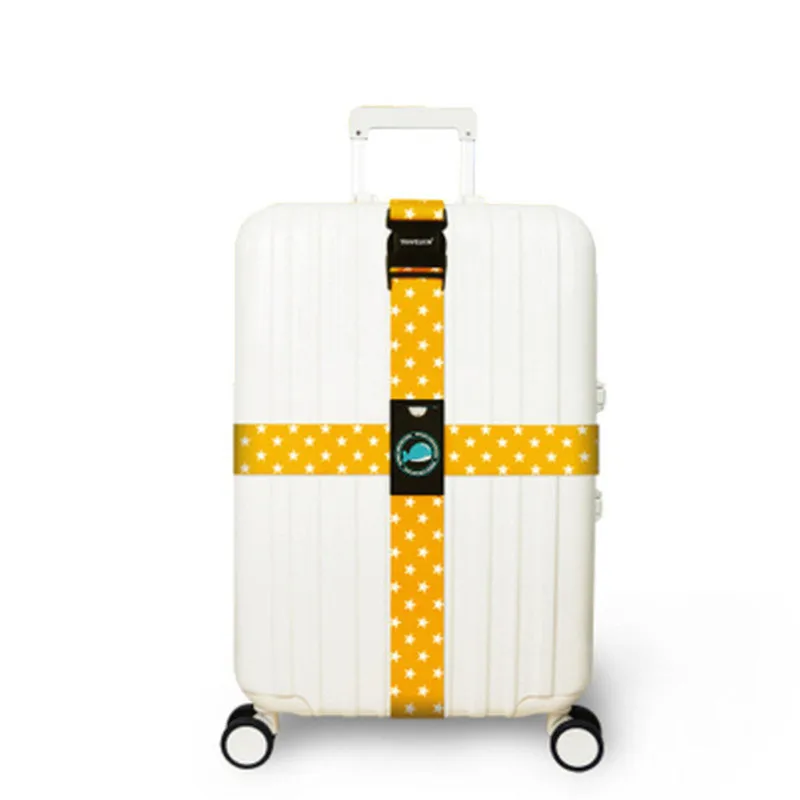 JULY'S SONG багажный ремень поперечный ремень упаковка Регулируемый дорожный костюм чемодан из нейлона с аксессуары для путешествий - Цвет: 5