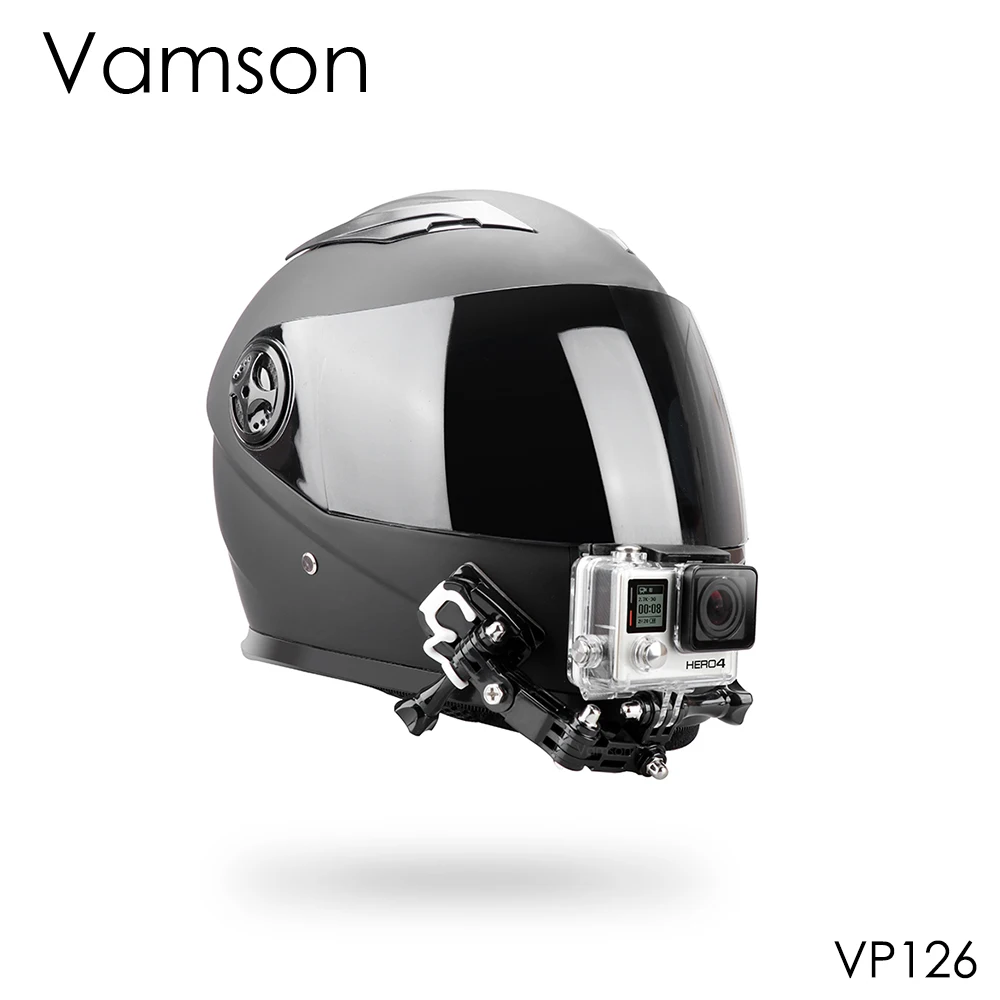 Аксессуары Vamson для Gopro Hero7 6 5 4 комплект шлема 4-стороннее регулируемое поворотное
