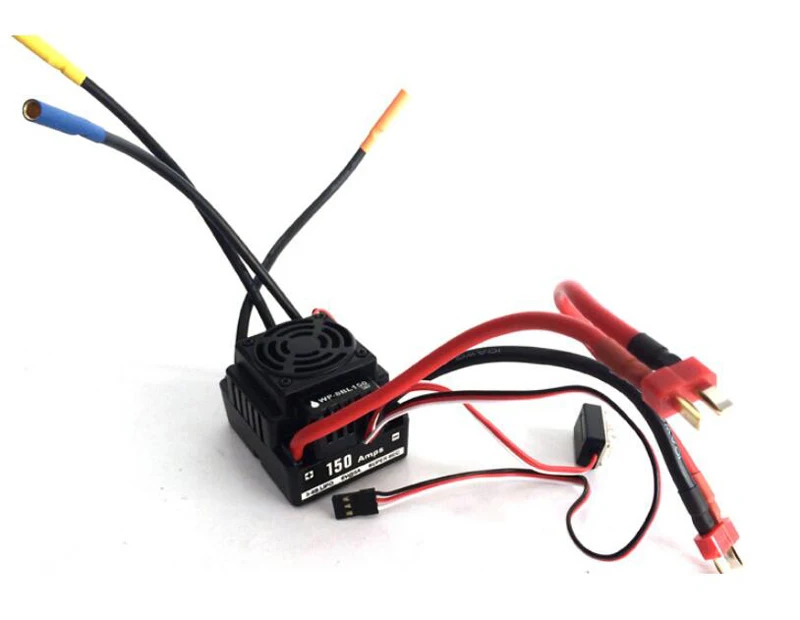 

1PC Hobbywing 150A Brushless ESC Waterproof Electric Speed Controller RTR Type with T Plug for RC Car Model Spare DIY Accessorie